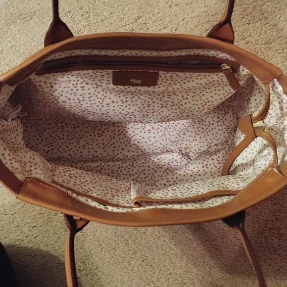 Radley London zip top leather tote bag - Picture 5 of 8